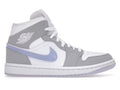 Air Jordan 1 Mid Wolf Grey Aluminum (Women's) - US W 8 - New - Other - catalog main image