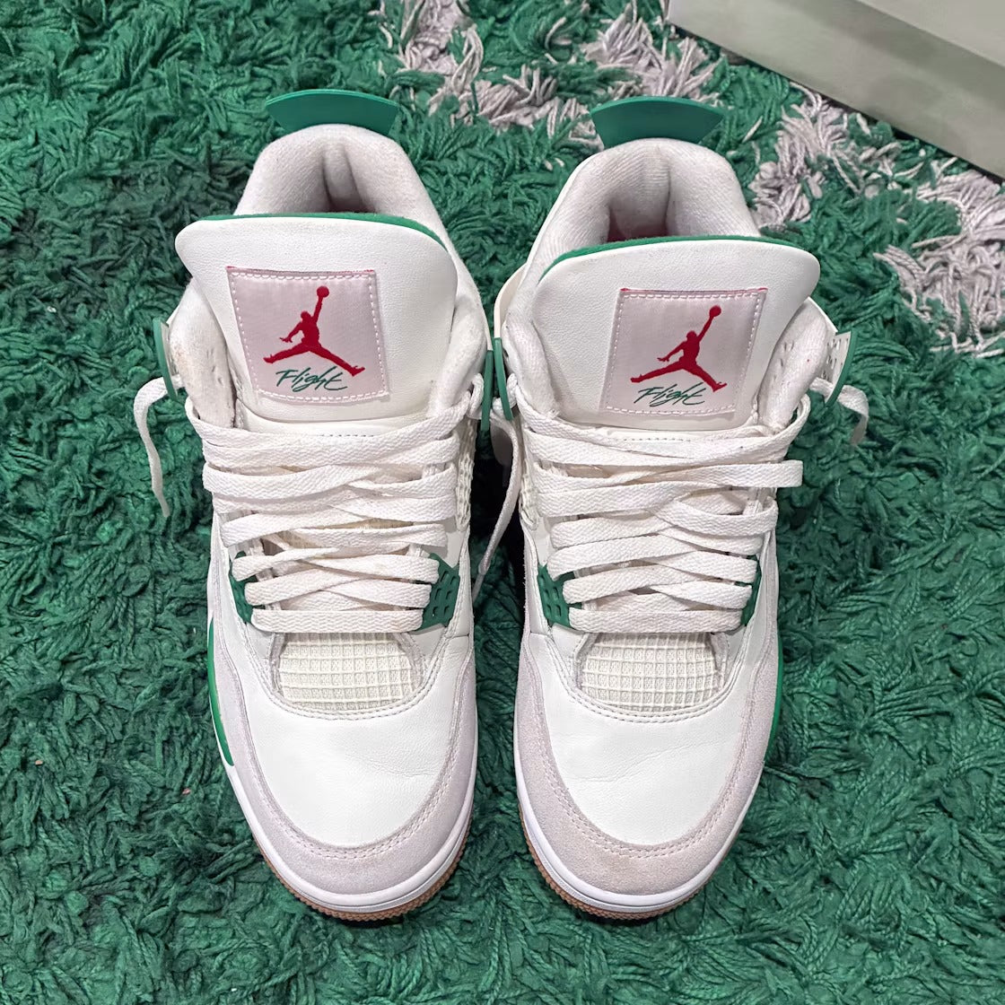 Used - Air Jordan 4 Retro SB Pine Green - US M 9.5 - detail 3