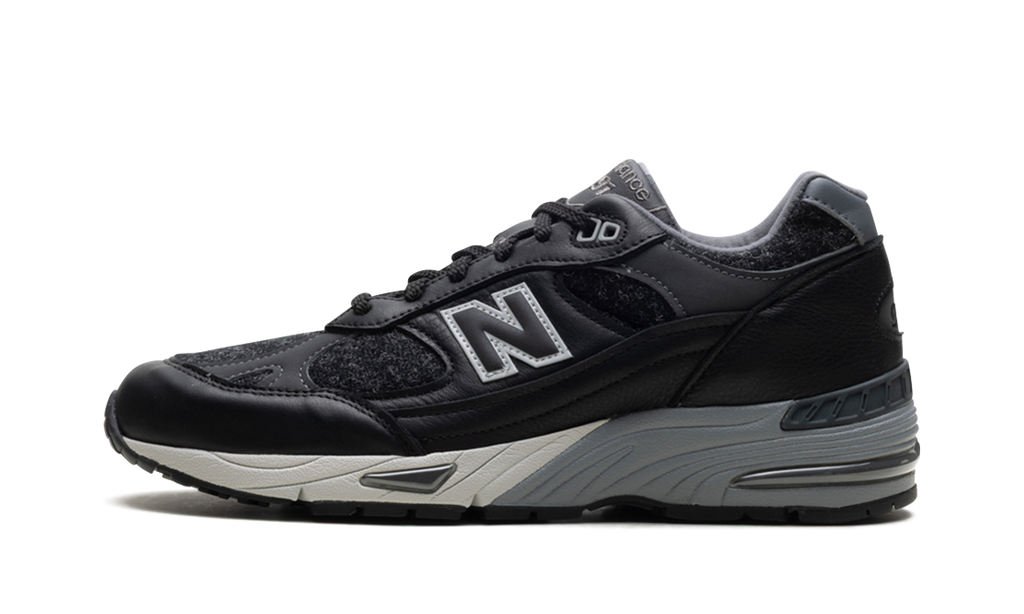 New Balance 991 "Harris Tweed - Black/Grey" Sneakers