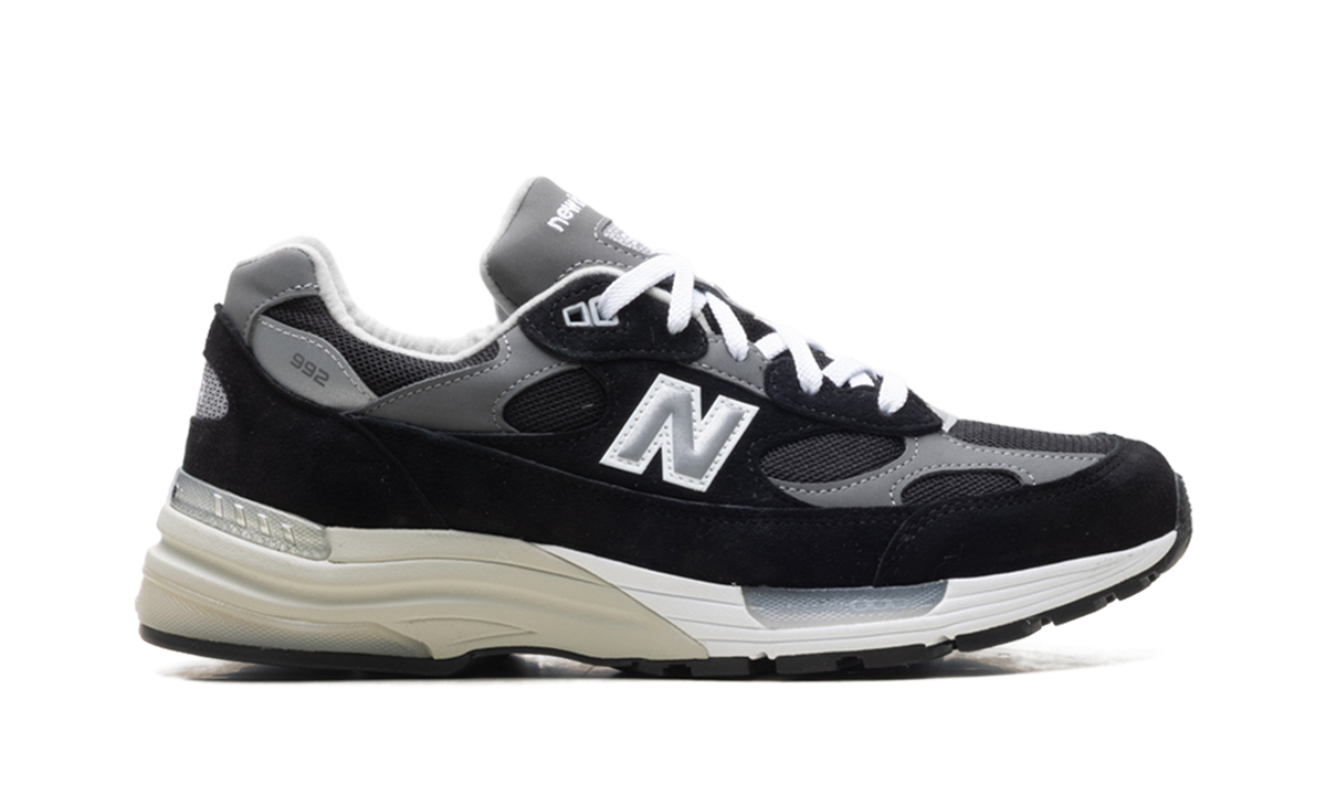 New Balance 992 Made in USA "Black Grey" Sneakers
