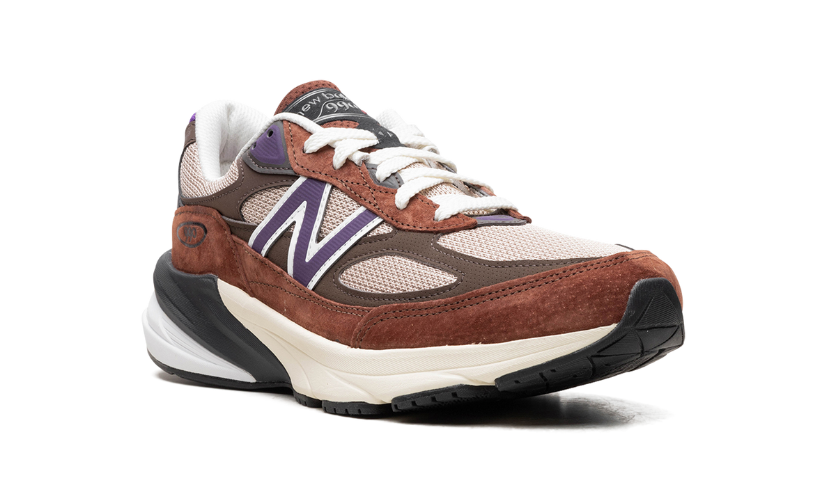 New Balance 990v6 Made in USA "Rich Oak/Cosmic Grape" Sneakers
