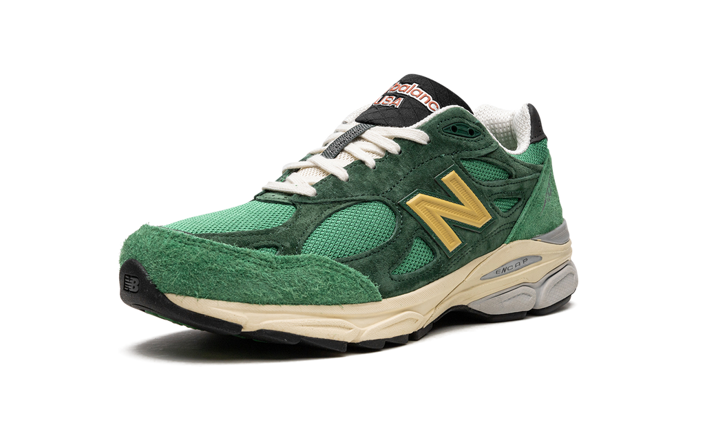 New Balance 990v3 Made in USA "Green/Yellow" Sneakers