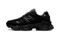 New Balance 9060 "Triple Black Patent" Sneakers