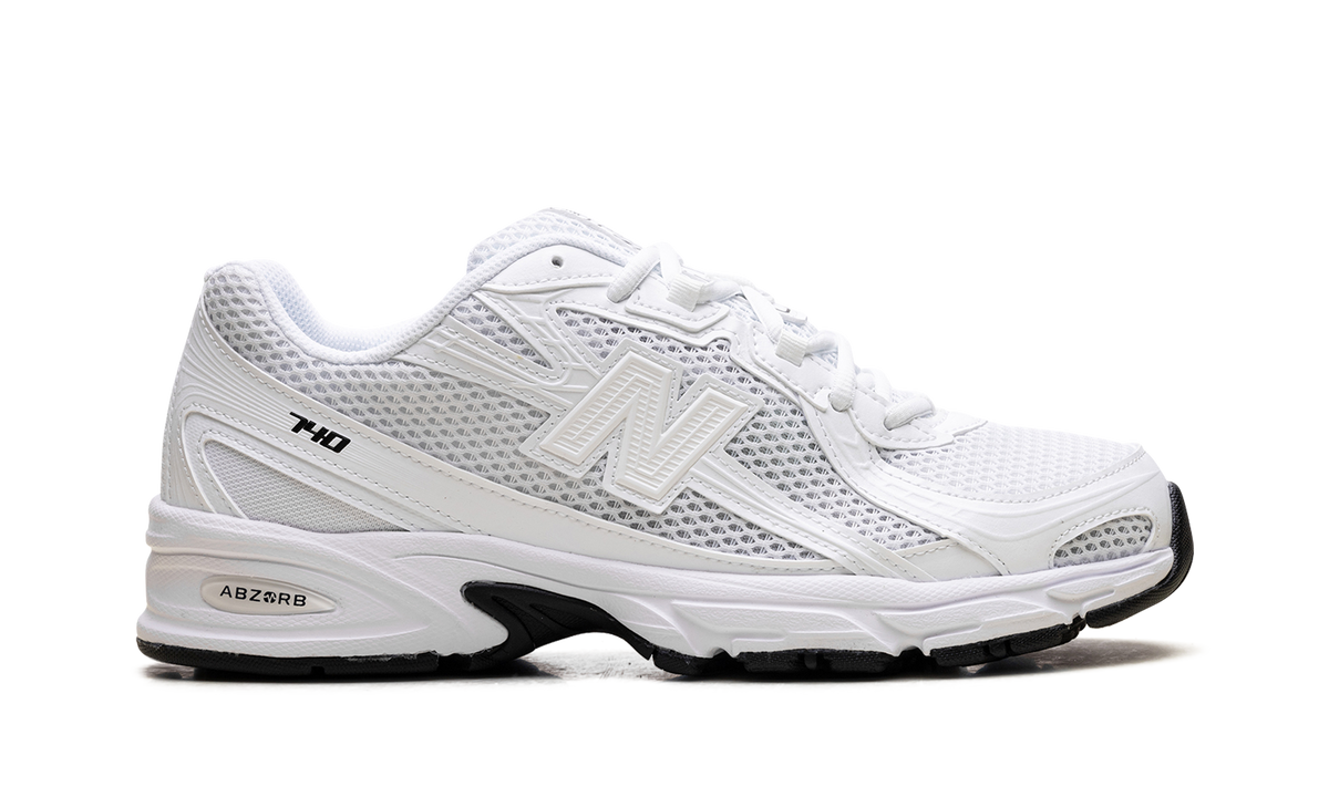 New Balance 740 "Triple White" Sneakers