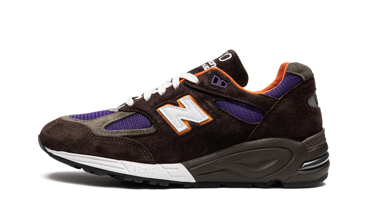 New Balance 990v2 "Brown/Orange/Purple" Sneakers