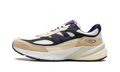 New Balance 990v6 Made in USA "Teddy Santis White Black Plum" Sneakers