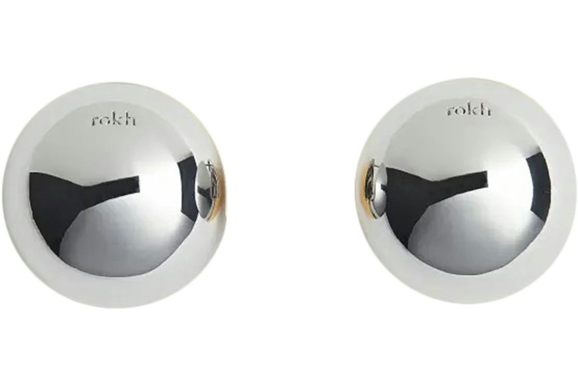 Rokh H&M Spherical Earrings Silver-Coloured/Gold-Coloured