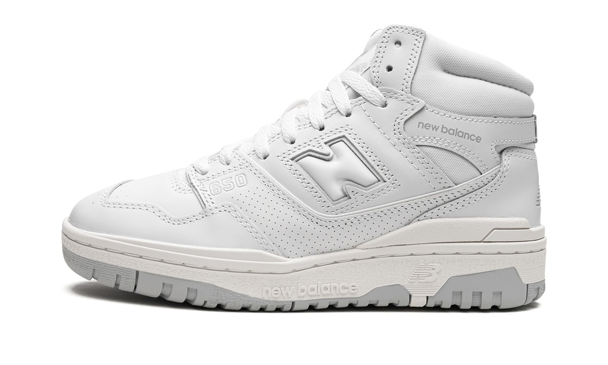 New Balance 650 "Triple White" Sneakers