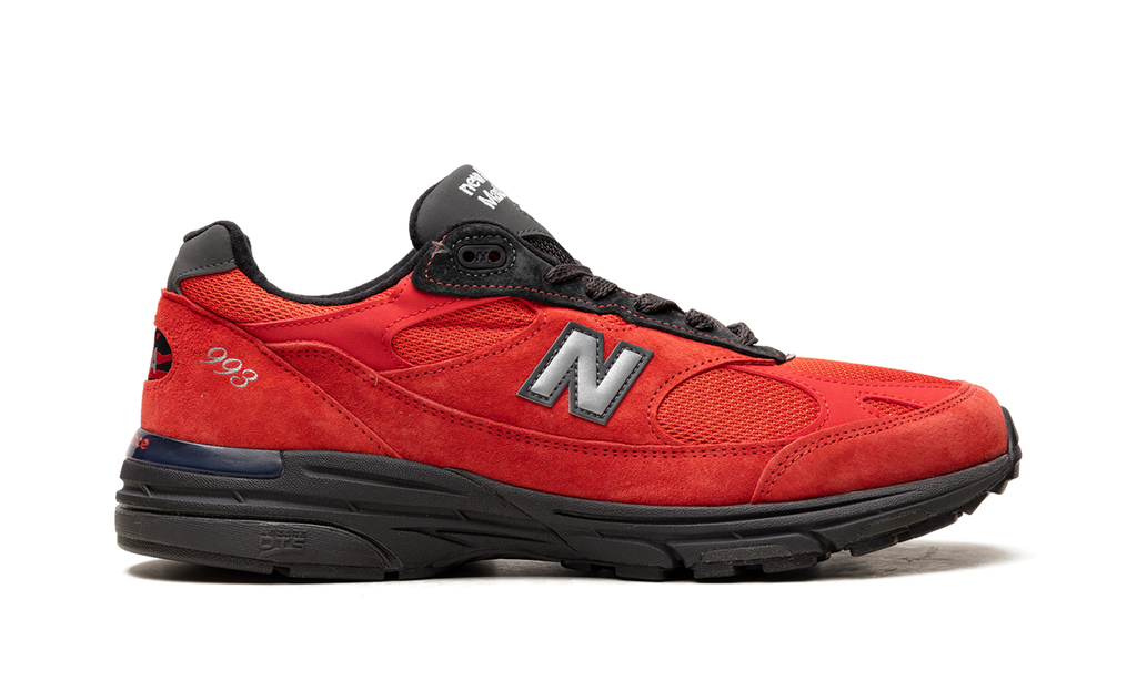 New Balance 993 Made in USA "Red Black" Sneakers