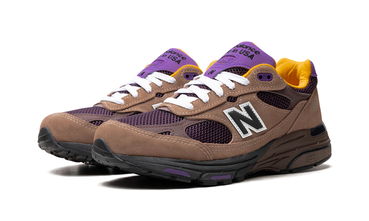 New Balance 993 Made in USA "Mushroom/Midnight Violet" Sneakers