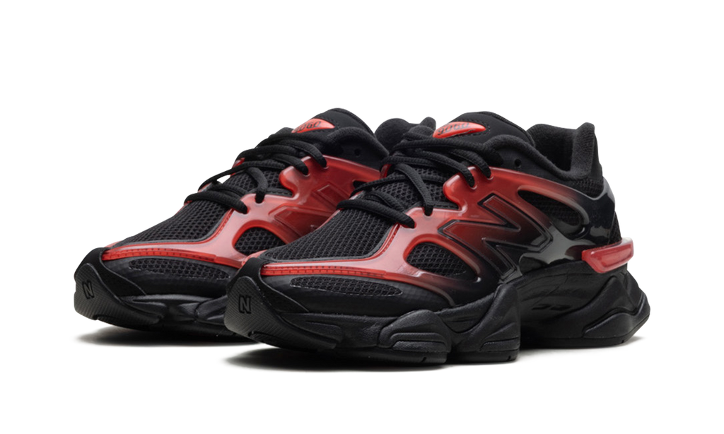 New Balance 9060 "Black Red Gradient" Sneakers